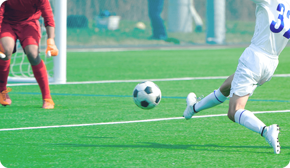 ご利用シーン：野野球、サッカー